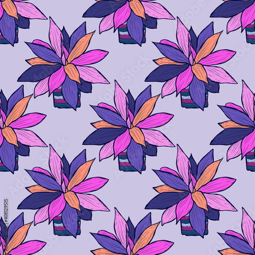 floral seamless pattern