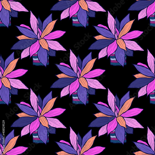 floral seamless pattern