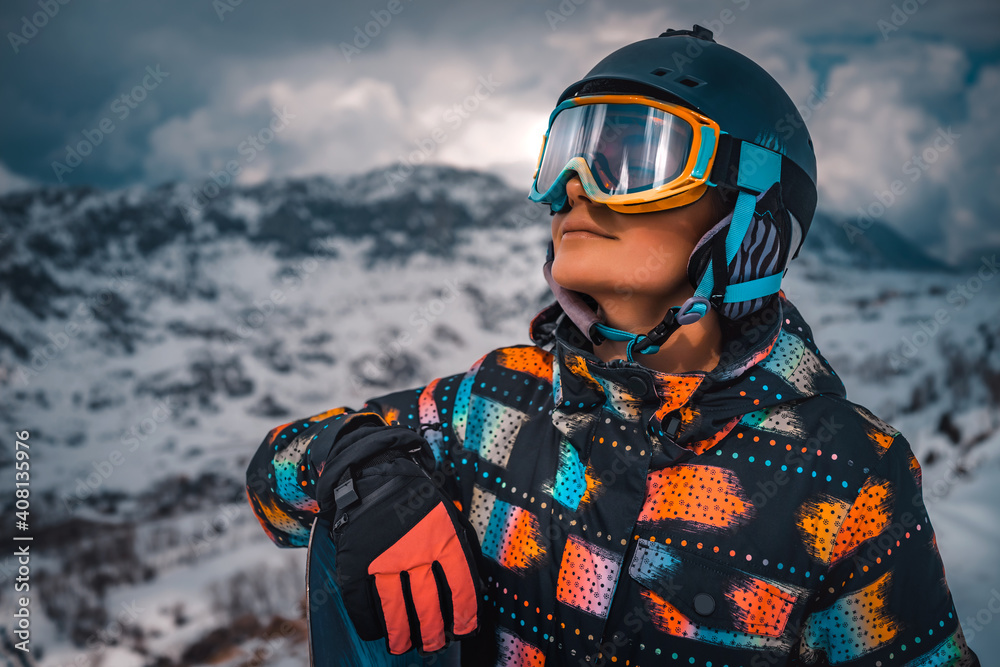 Female Snowboarder Female Snowboarder