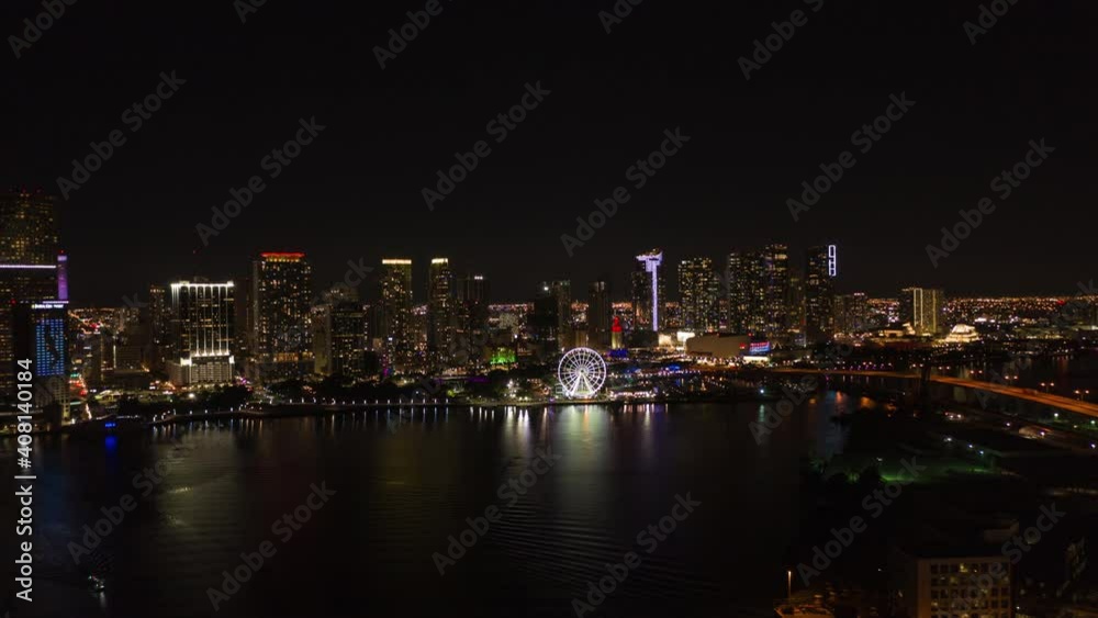 Aerial Hyperlapse of Skyviews Miami Aerial Hyperlapse of Skyviews Miami