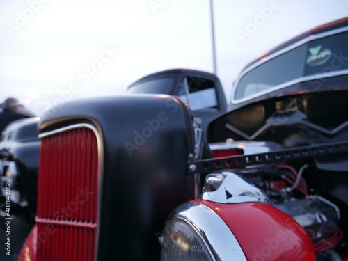 vintage car headlight © Karley