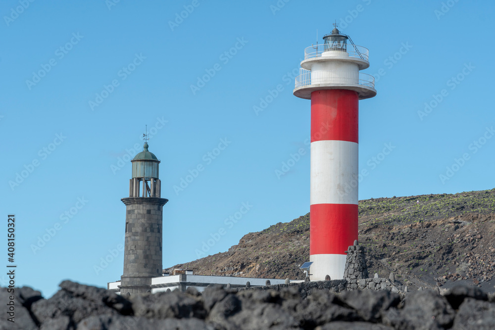 La Palma, Canary Islands (E) - Lighthouse and Salinas de Fuencaliente