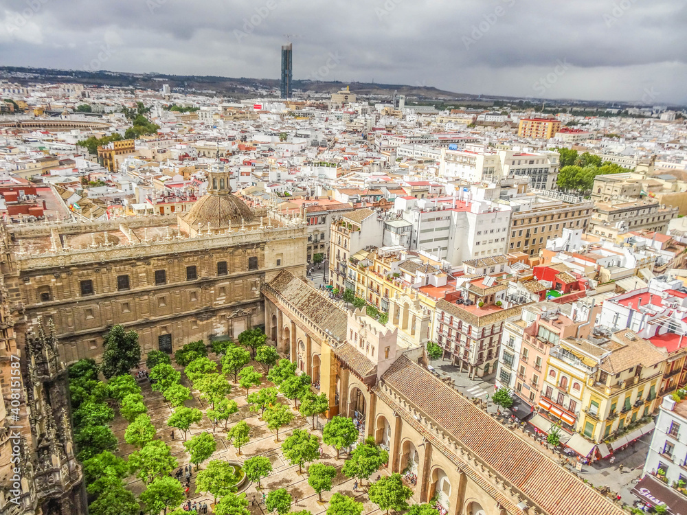 Sevilla Spanien Altstadt und Sehenswürdigkeiten