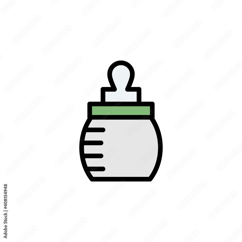 mothers day feeding bottle outline icon. Element of mothers day illustration icon. Signs and symbols can be used for web, logo, mobile app, UI, UX mothers day feeding bottle outline icon. Element of mothers day illustration icon. Signs and symbols can be used for web, logo, mobile app, UI, UX