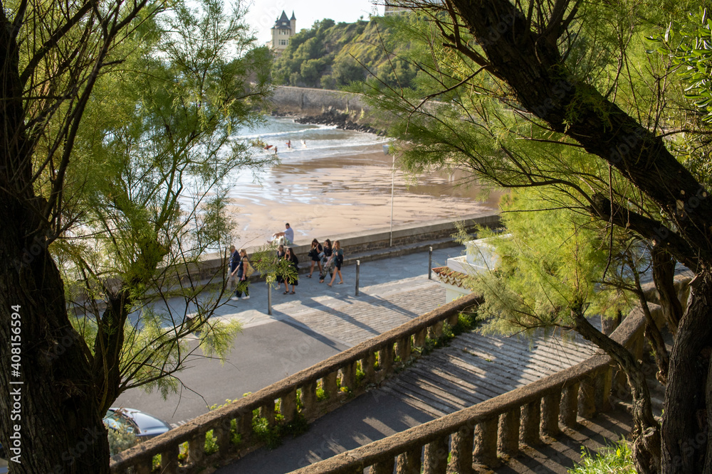 Fototapeta premium Biarritz en verano