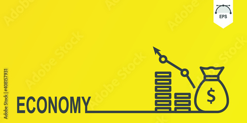 Financial Statement Analysis Concept. Business and economics concept Web Banner.
