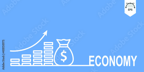 Financial Statement Analysis Concept. Business and economics concept Web Banner.
