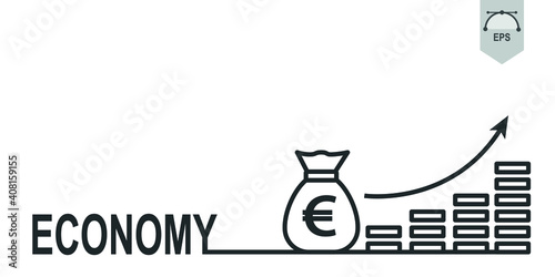Financial Statement Analysis Concept. Business and economics concept Web Banner.

