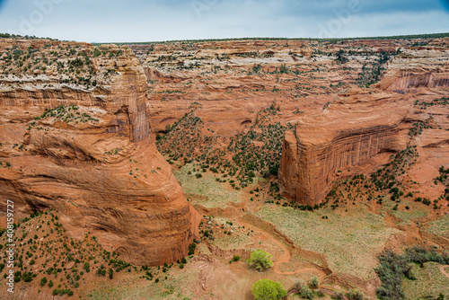 A view down the valley in Canyon de Chelly