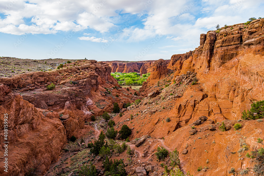 Fototapeta premium A Valley View in Canyon de Chelly