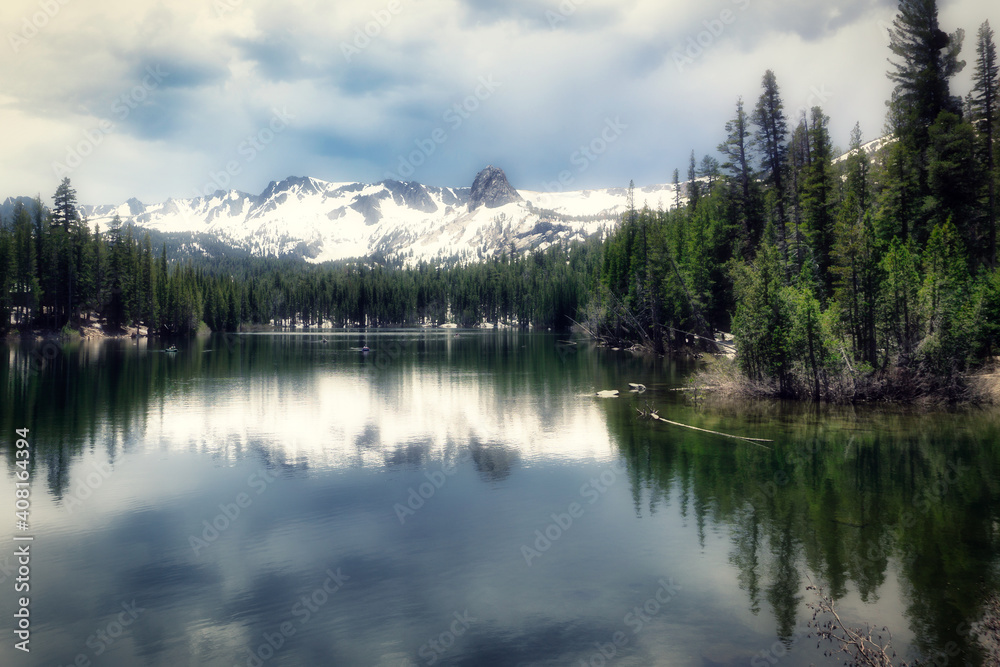 lake in the mountains