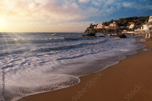 castiglioncello beach tuscany livorno italy