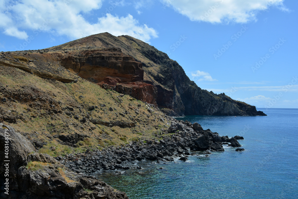 Felsenküste Halbinsel Ponta de Sao Lourenco, Madeira