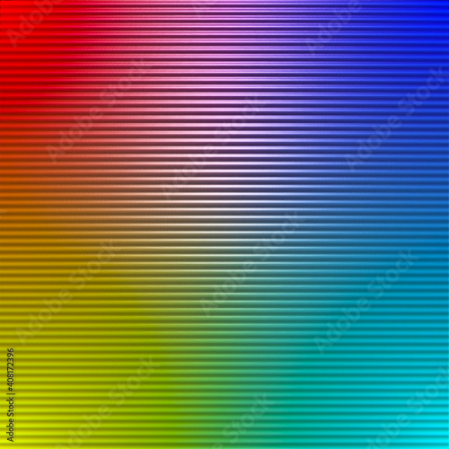 3d striped horizontal lines textured colorful background, gradient art rendering illustration.