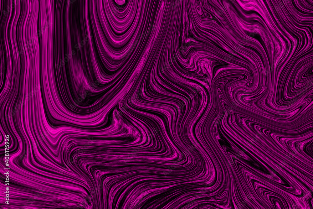 Fototapeta premium Purple liquid marble texture background vector