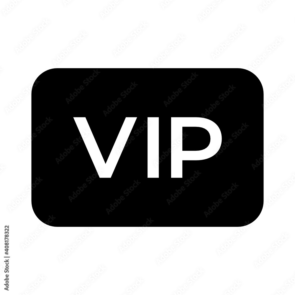 vip card icon, business communication vector vip card icon, business communication vector