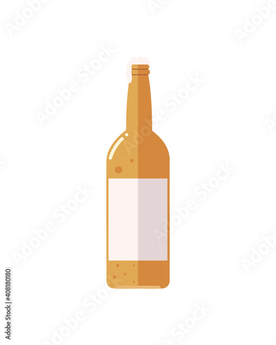 bottle drink beverage alcohol icon isolated