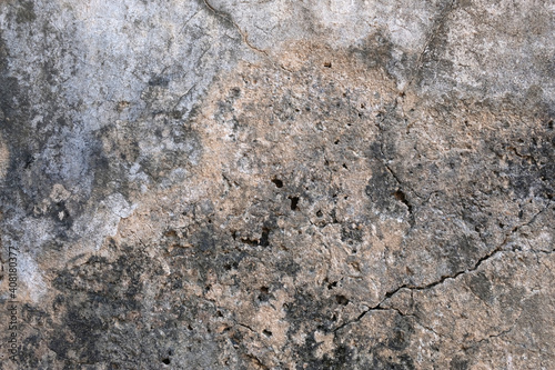 grunge concrete cement wall with crack