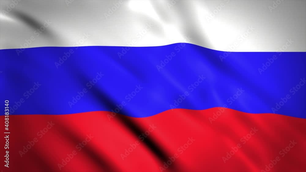 Highly Detailed Russian Flag background 4K Highly Detailed Russian Flag background 4K