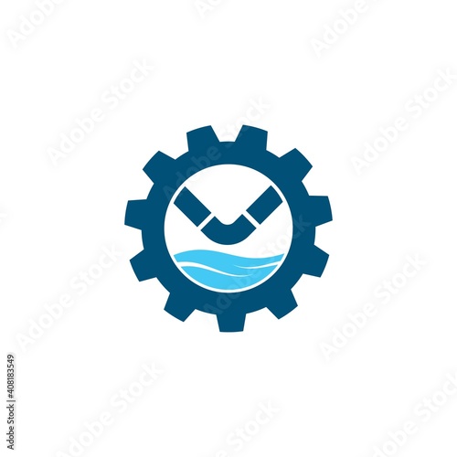 plumbing vector illustration icon