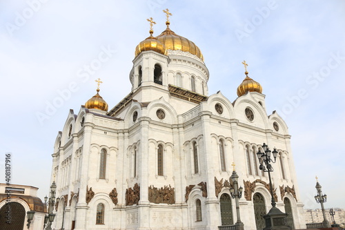 cathedral of Christ the Saviour in Moscow