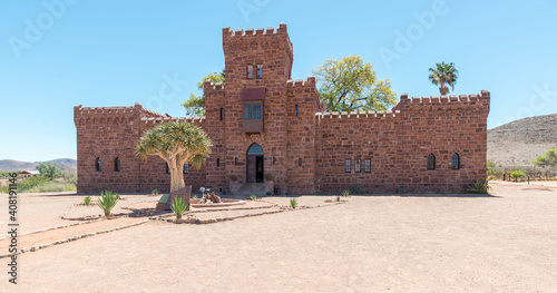 Castle Duwisib German Historic Architecture In Namibia