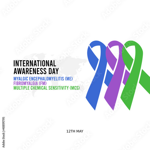 vector graphic of international awareness day good for international awareness day celebration. flat design. flyer design.flat illustration.