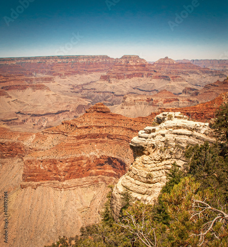 Grand Canyon National Park Landscape from South Rim