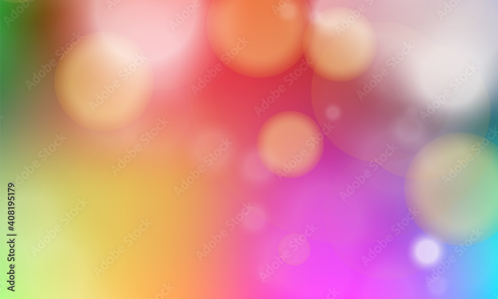 Obraz premium Abstract shiny blurred lights background stock illustration