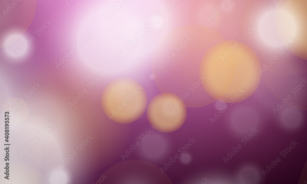 Fototapeta premium Abstract shiny blurred lights background stock illustration