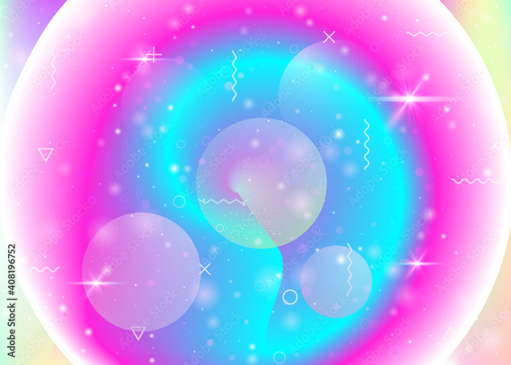 Hologram background with vibrant rainbow gradients. Dynamic fluid. Holographic cosmos. Graphic template for banner, flyer and poster. Stylish hologram background. Hologram background with vibrant rainbow gradients. Dynamic fluid. Holographic cosmos. Graphic template for banner, flyer and poster. Stylish hologram background.