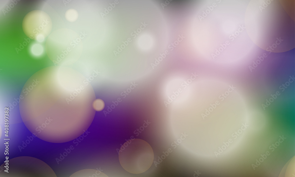 Fototapeta premium Abstract shiny blurred lights background stock illustration