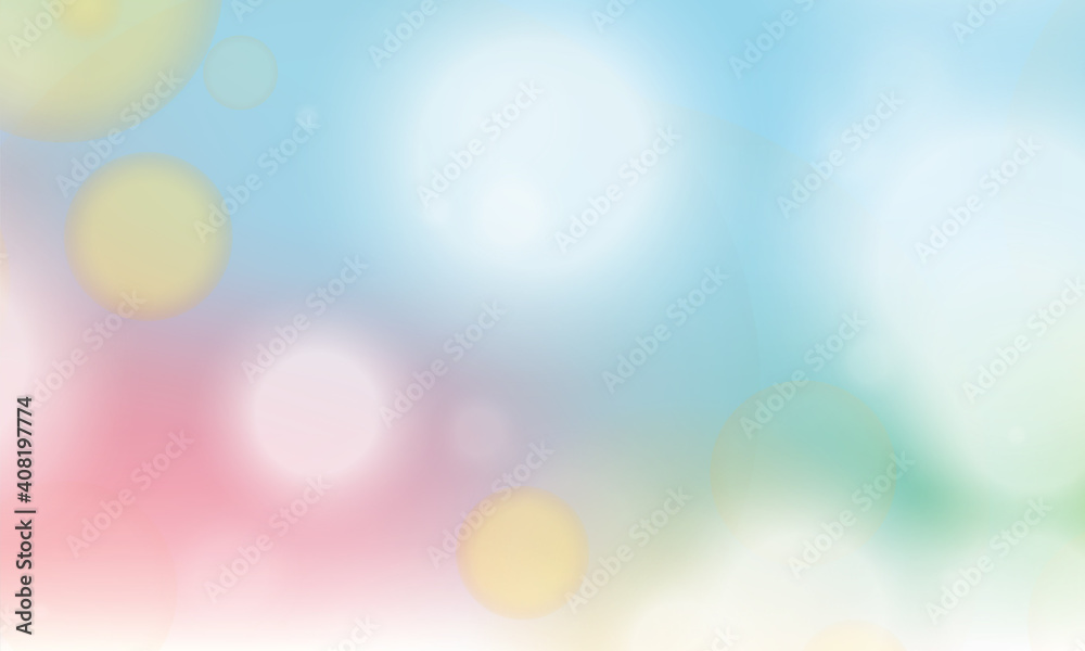 Naklejka premium Abstract shiny blurred lights background stock illustration