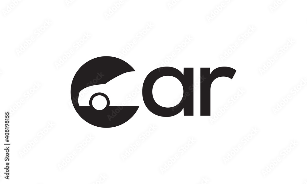 letter c for car modern logo symbol icon vector graphic design Stock 벡터