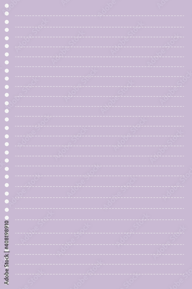 Blank purple notepaper design vector Blank purple notepaper design vector