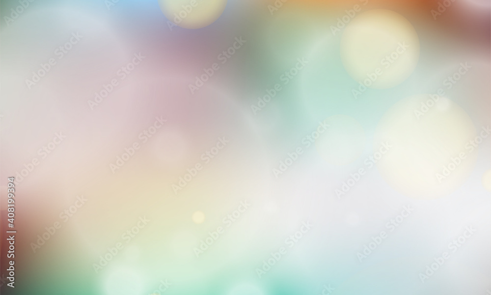 Naklejka premium Abstract shiny blurred lights background stock illustration