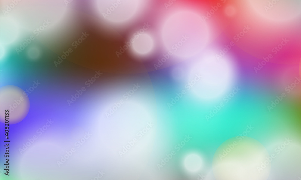 Fototapeta premium Abstract shiny blurred lights background stock illustration