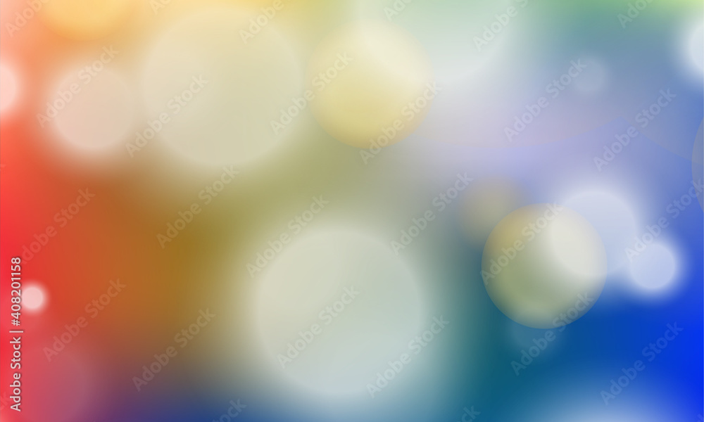 Fototapeta premium Abstract shiny blurred lights background stock illustration