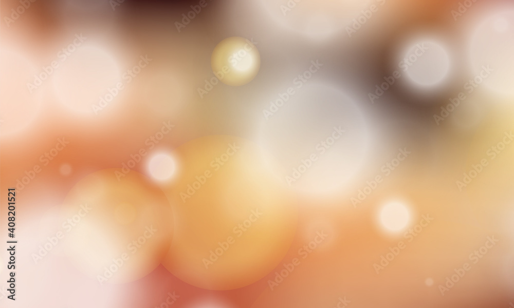 Fototapeta premium Abstract shiny blurred lights background stock illustration