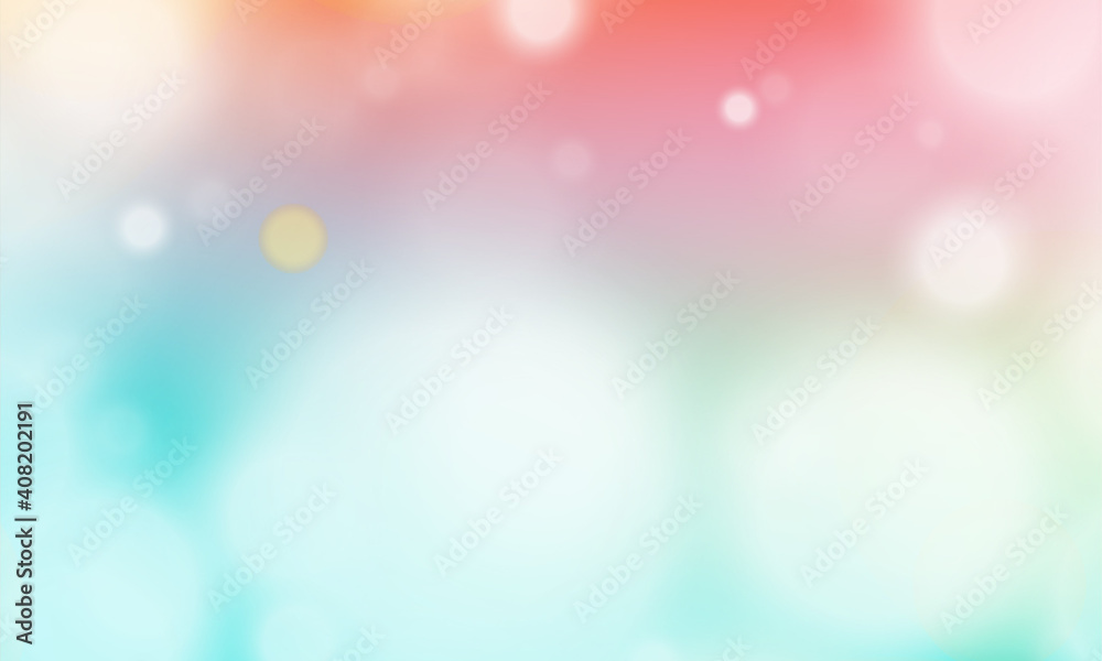 Fototapeta premium Abstract shiny blurred lights background stock illustration
