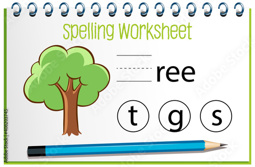 Find missing letter with tree