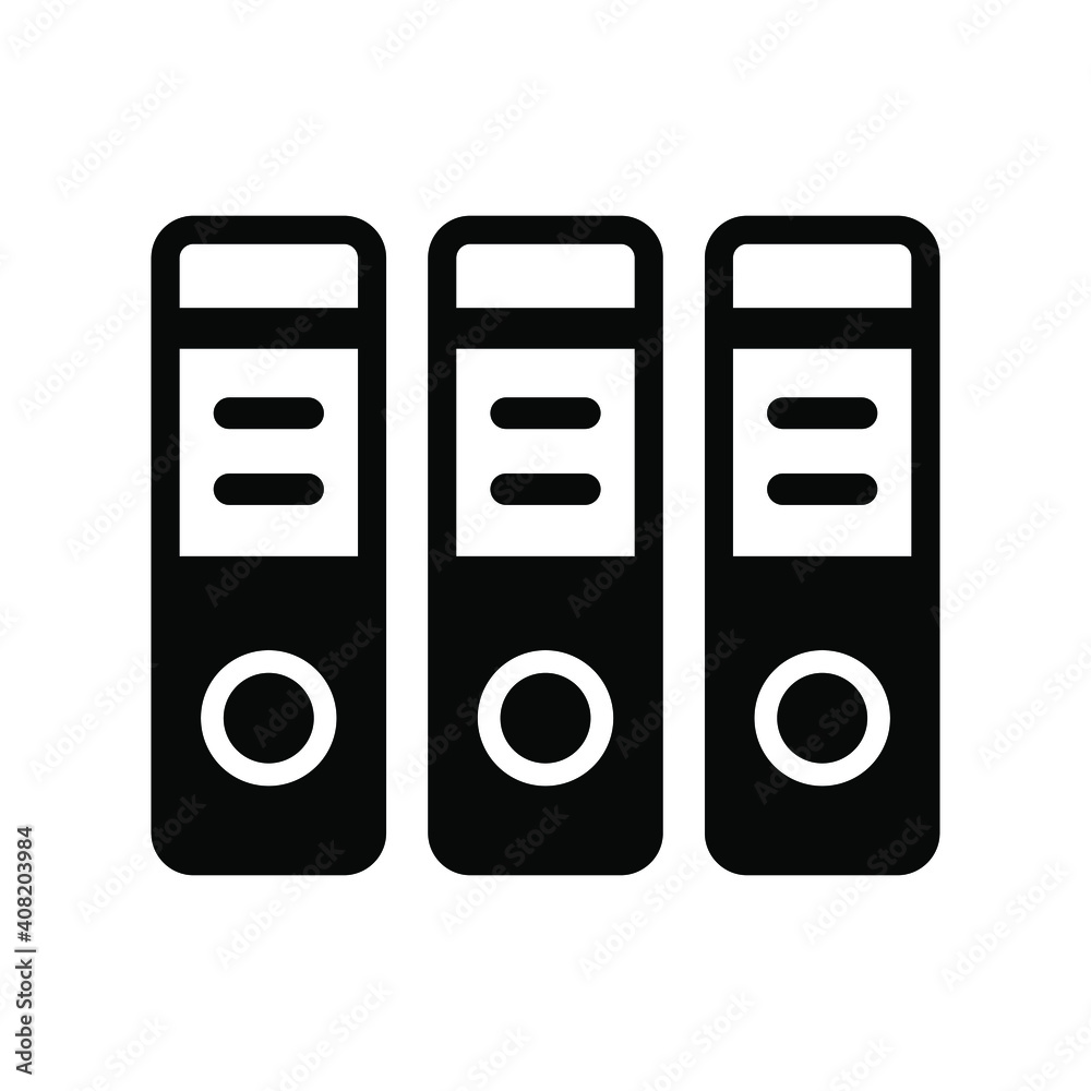 Document ring binder icon vector graphic illustration Document ring binder icon vector graphic illustration