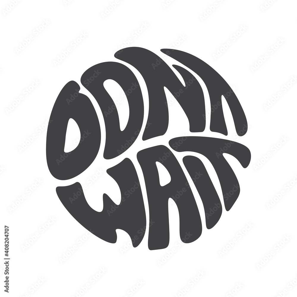 dont wait lettering vector design dont wait lettering vector design