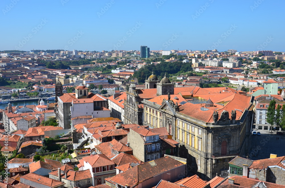 Panoramic view of Porto 