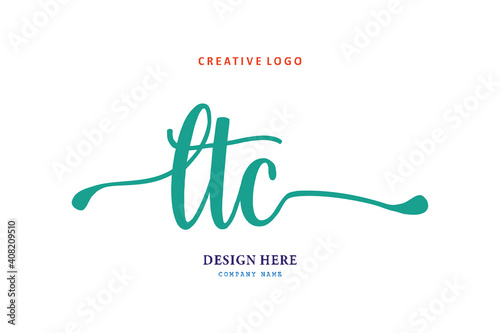 LTC lettering logo is simple, easy to understand and authoritative