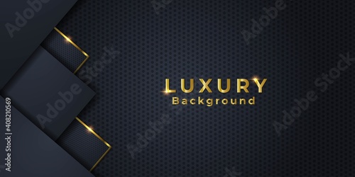 background luxury with geometric shapes