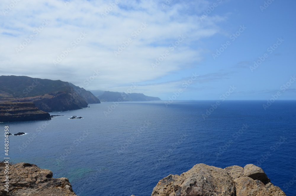 Atlantic Ocean near the coast of Madeira, Portugal