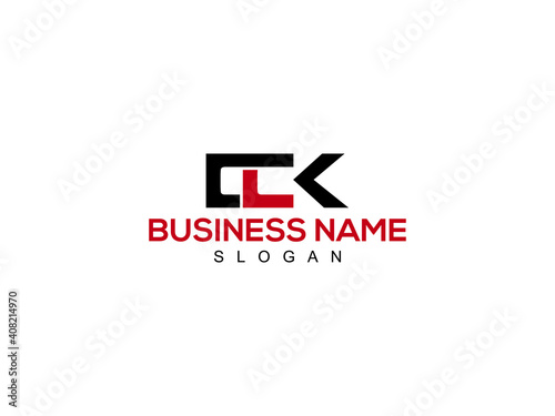 CCK Logo design - CCK letter logo For New Business photo