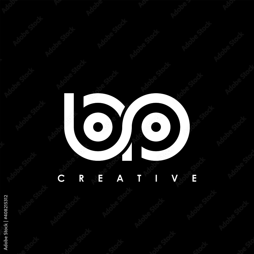BP Letter Initial Logo Design Template Vector Illustration BP Letter Initial Logo Design Template Vector Illustration
