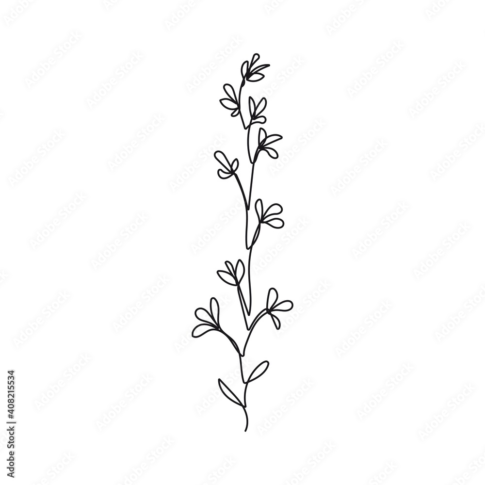 Abstract Flower One Line Vector Drawing. Floral Minimalistic Style. Botanical Print. Nature Symbol. Continuous Line Art. Flowers Print. Abstract Flower One Line Vector Drawing. Floral Minimalistic Style. Botanical Print. Nature Symbol. Continuous Line Art. Flowers Print.